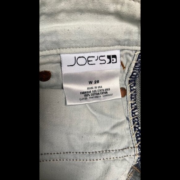 Joe's Vintage Series 1971 100% Cotton Medium Wash Boot Leg Jeans Pants W 28 - Picture 10 of 10